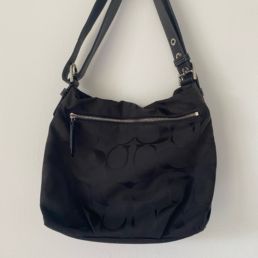 Coach Black Shoulder Bag
